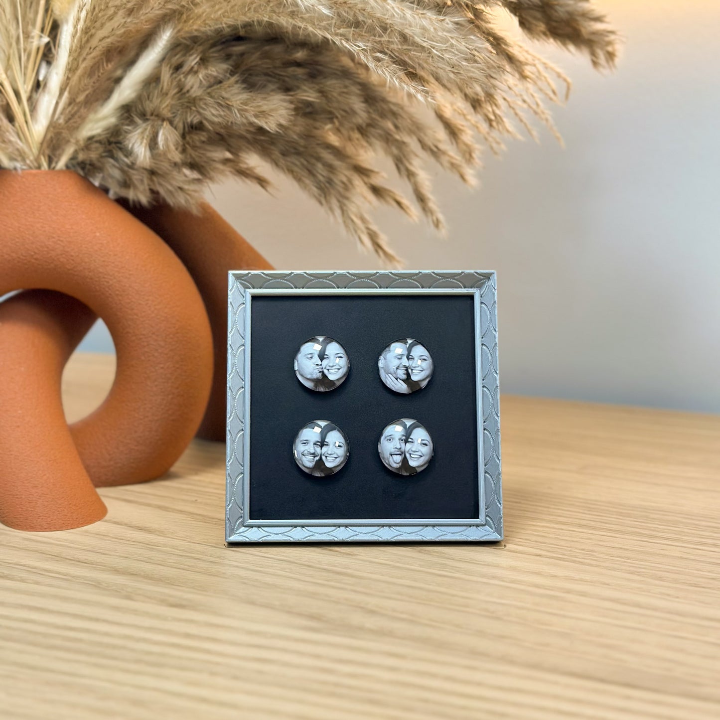 MZ 5 Glass Magnets Set